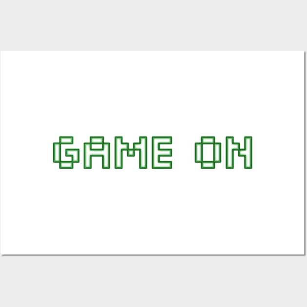 Pixel Power - Game On! Wall Art by Salaar Design Hub